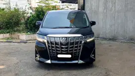 Toyota alphard g atpm tss 2022 hitam sunroof pajak panjang