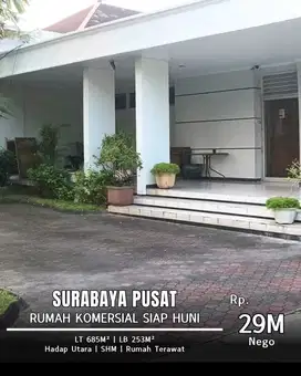 Dijual Rumah Komersial Surabaya Pusat