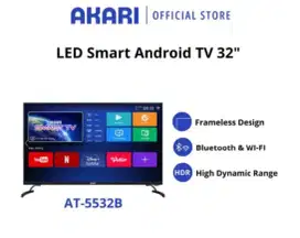 Dijual LED TV 32 inch merk AKARI