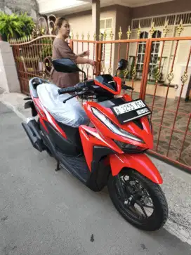 Bissmillah dijual motor Honda Vario LED new 125cc 2018 istimewa