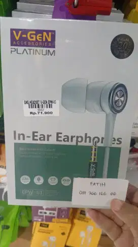 HEADSET V-GEN EPW-03 ATLANTIS DAHSYAT