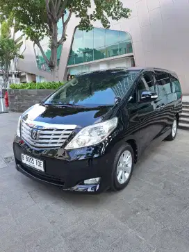 2011 Toyota Alphard 2.4G Premium Sound CBU AT Hitam 2.4 G