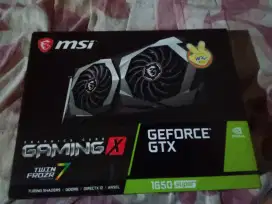 GTX Msi 1650 GDDR6 Super Gaming X