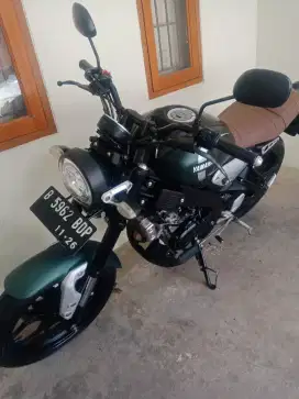 LOW KM! NEW YAMAHA XSR 155 MATTE GREEN PAJAK PANJANG FULL ORI JAMINAN!