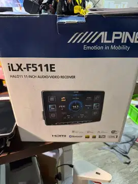 Headunit Alpine ILX-F511 Apple Carplay Android Auto Wireless