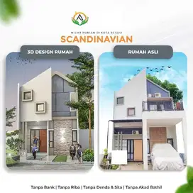 SIAP HUNI, RUMAH 4 KT 2LT + KOLAM RENANG MURAH PONDOK MELATI BEKASI