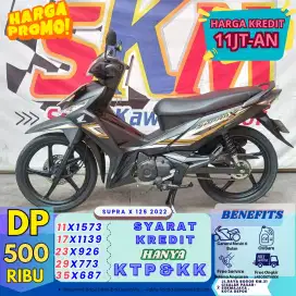 Ready stok Honda Supra th 2022 cash/credit