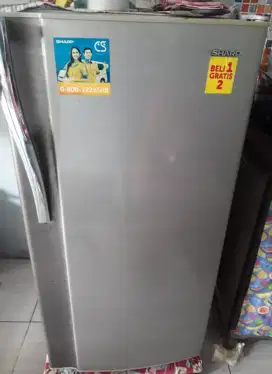Dijual kulkas 1 pintu merk Sharp