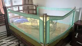 V-BABYCARE 3 rel tempat tidur + 1 batang penghubung (4 sisi)