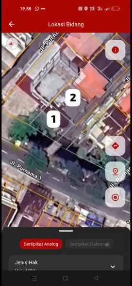 Rumah tepi jalan purnama 1 pontianak