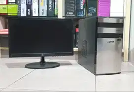 PC Intel Pentium Gold Gen10 Fullset Siap Pakai