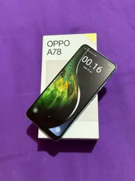 Oppo A78 ORIGINAL Ram 8+8/256GB NORMAL siap pakai Lcd gantian PAMULANG
