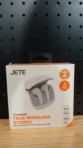 TWS JETE T13 ENC with 4 Mic Bluetooth 5.4 IPX5 Playtime 20H