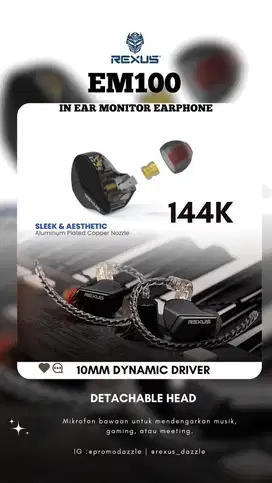 Rexus In Ear monitor EM-100