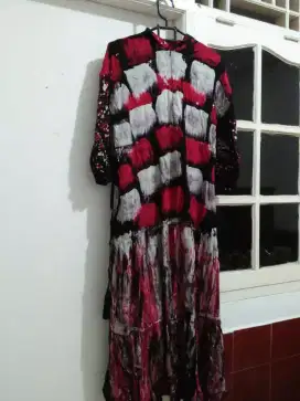 Gamis bercorak busui friendly