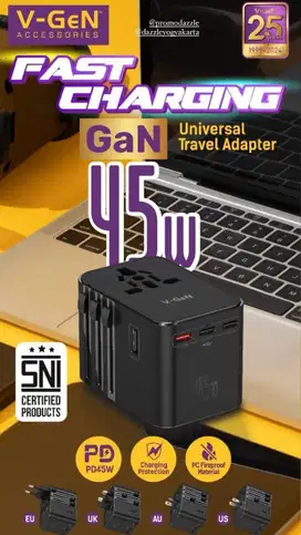 V-GEN VUA-02 Universal Travel Adapter
