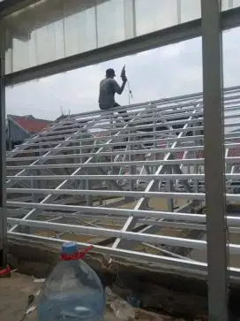 Kanopi bajaringan ganti atap rumah