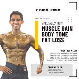 Jasa Personal Trainer Area Depok