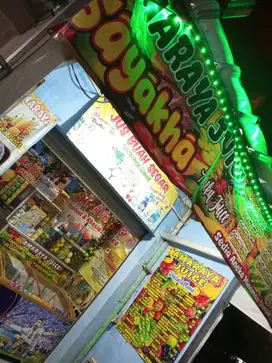 Jual Peralatan Jus Dan Isinya dan Bakso ikan Siap Jual ... ;)