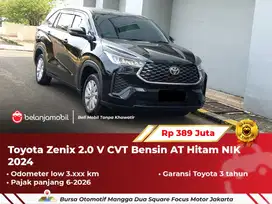 [ ODO ANTIK 3RB ] Toyota Zenix 2.0 V CVT Bensin AT Hitam 2024 2025