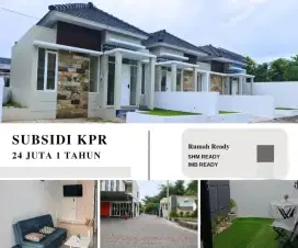 Rumah ready tanah luas Sukun 500 jt an