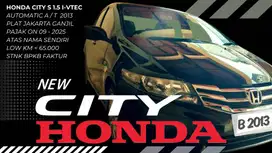JUAL HONDA CITY AUTOMATIC 1.5 i-VTEC 2013 HITAM JAKARTA GANJIL LOW KM
