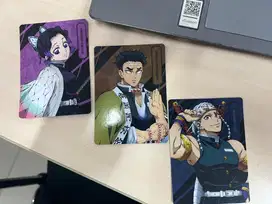Kartu demon slayer x family mart