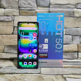Infinix Hot 50 Pro Plus 8/256 4G Fulset segel mulus 98% Garansi