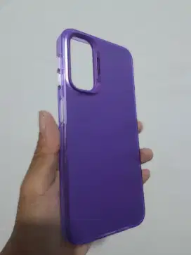 Softcase casing samsung Galaxy A14 warna ungu so cool bahan kuat tebal