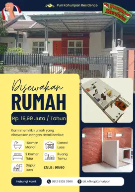 Hunian Asri Siap Huni – Puri Kahuripan Area Cimahi - Bandung Barat,