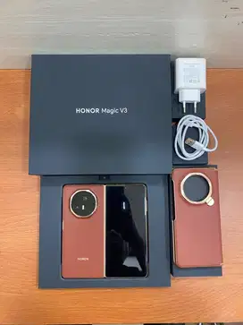 Second Honor Magic V3 12/512GB Brown garansi resmi indonesia