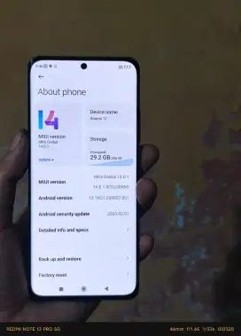 Xiomi Mi 12 Biasa Ram 8 HP-Cas ajah