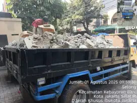 Jasa buang puing dan angkut sampah