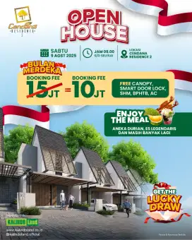 Ready stok Free PPn Cendana Residence 2 Ciater BSD Serpong Free DP