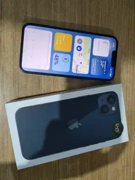 Iphone 13 128GB masih garansi ibox warna hitam