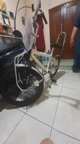 Sepeda lowrider gress