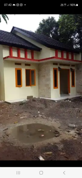 Di jual rumh baru siap huni terima konci