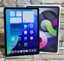 Ipad Air Gen 4 64Gb Wifi + Celluler Resmi ibox Fulset segel mulus 98%
