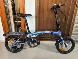 Sepeda lipat listrik united e-trifold preloved