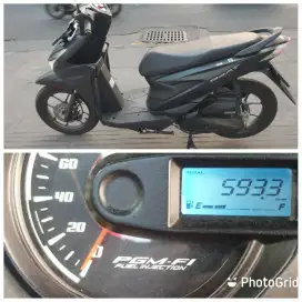 Beat Duluxe th 2025 seperti km 500 pjk 04-2026