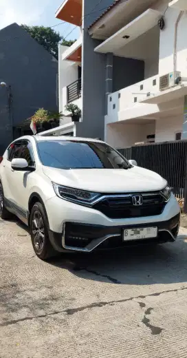Honda CRV Prestige Turbo Sensing Low KM 17 ribu Putih