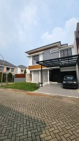 JUAL RUMAH BINTARO SEKTOR 9  DISCOVERY RESIDENCE  POSISI HOEK