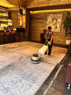 Jasa cuci karpet cuc8 vinyl kursi kantor sofa dll