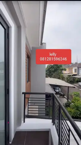 Dijual Rumah Cantik lt128 Siap Huni Kota Wisata