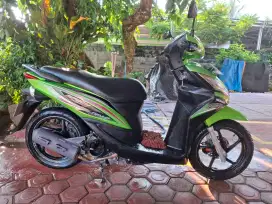 Honda spacy 2012 original lengkap sehat, bukan beat mio