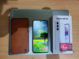 DIJUAL SAMSUNG A55 8/256 100% MULUS SEPERTI BARU