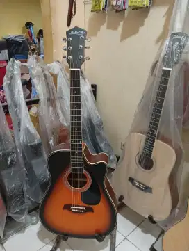 Gitar akustik Jhon why pabrikan