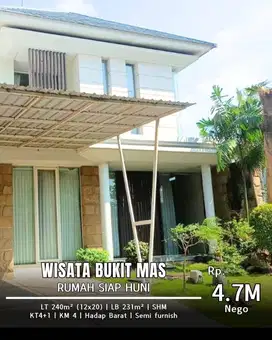 JUAL RUMAH DI WISATA BUKIT MAS 2 SURABAYA