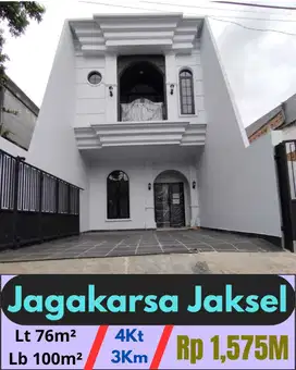 DiJual Rumah Modern Classic Jagakarsa Jakarta Selatan