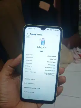 Samsung Galaxy A15 Fullset Mulus